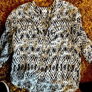 Kim Rodgers dress sheer shirt